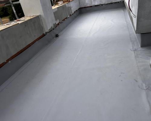 Terasz vízszigetelés FPO lemezzel